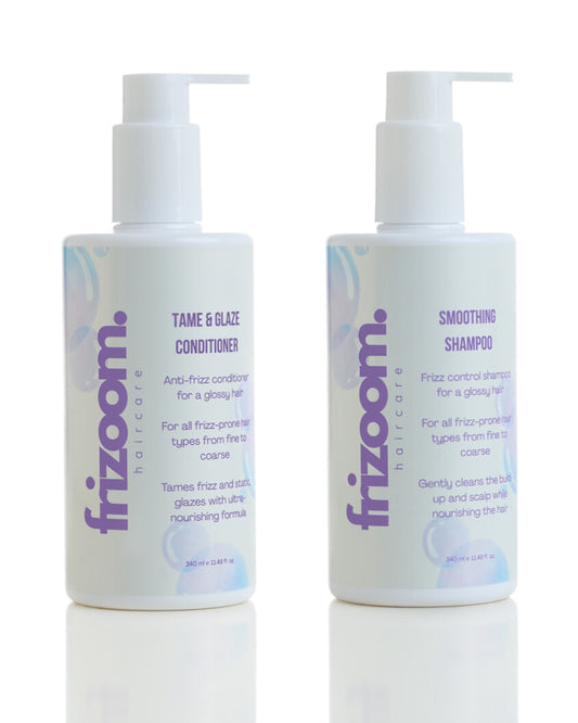 Avantajlı 2’li Set – Elektrikleme Karşıtı Parlaklık Veren Şampuan (Smoothing Shampoo) ve Saç Kremi (Tame & Glaze Conditioner)