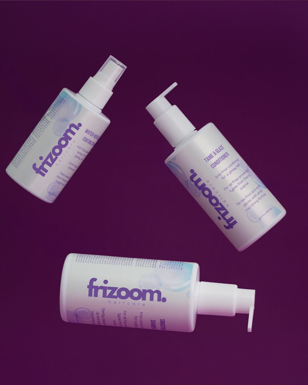 Frizoom Avantajlı 3’lü Saç Bakım Seti – Şampuan, Krem & Sprey